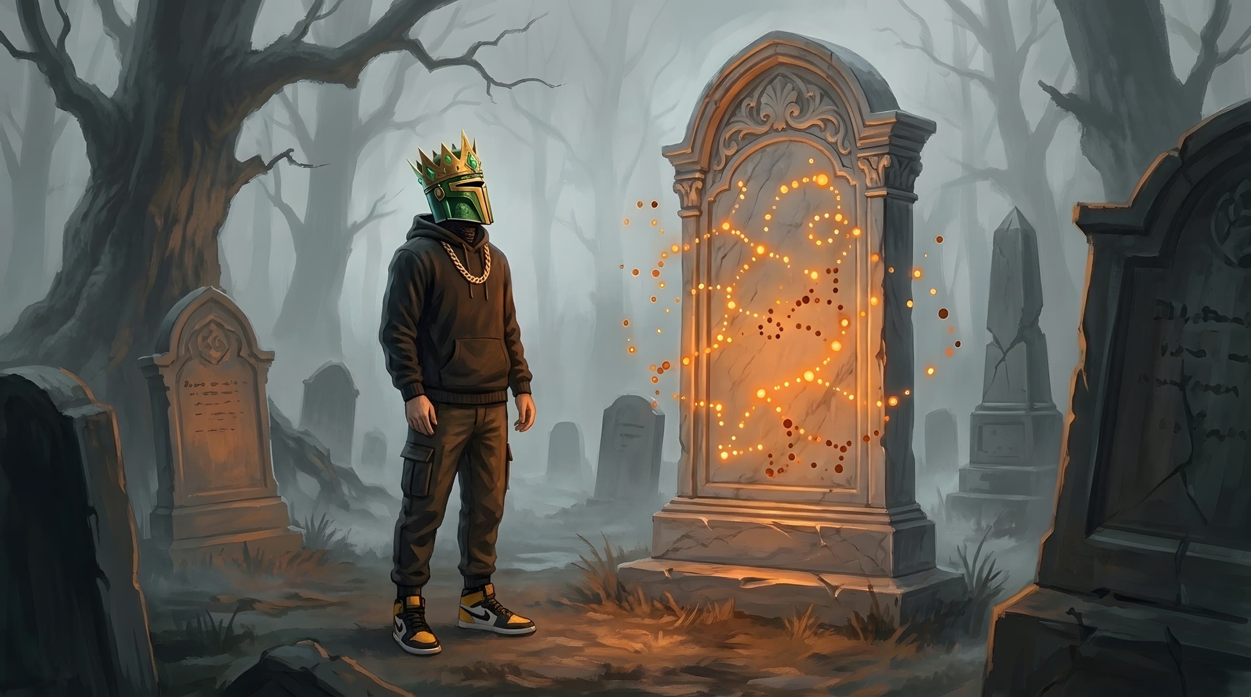 The Tombstone He Couldnt Write — Still Connecting Dots